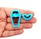 Little Coffin with Bat Halloween Clay Cutters, 2 pc, Adorabilities